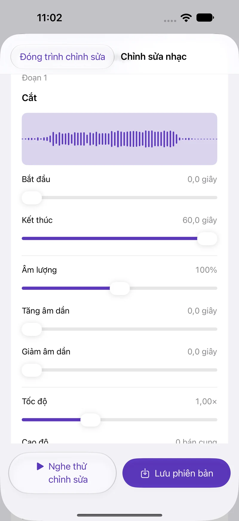 Tinh chỉnh phiên bản. Giữ nguyên bản gốc.